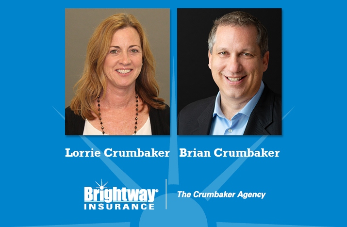 Lorrie and Brian Crumbaker earn award from Brightway Insurance