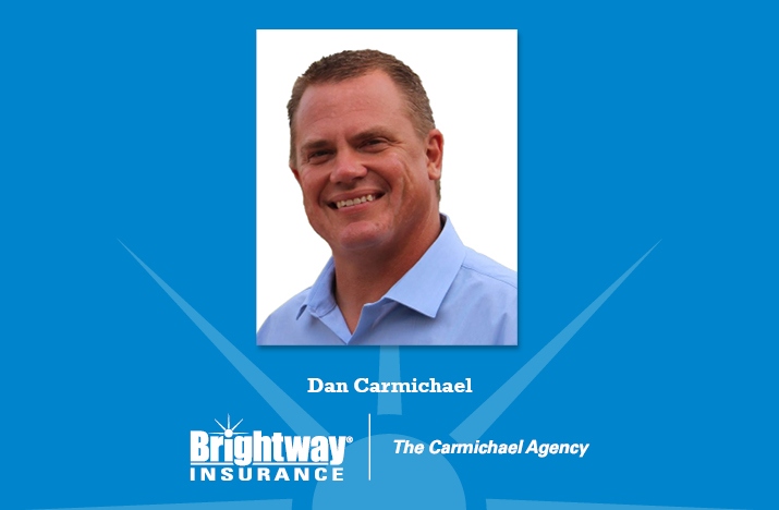 Dan Carmichael earns award from Brightway Insurance