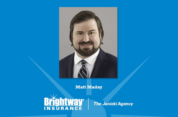 Insurance veteran, Matt Maday, joins Brightway, The Janicki Agency