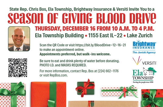 Give gift of life holiday season donate blood