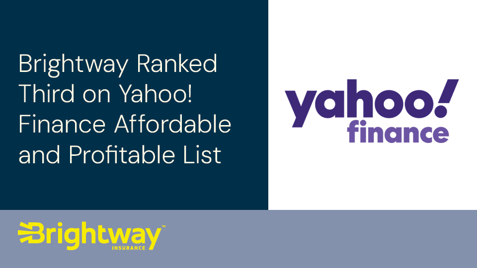 Brightway Insurance Ranks Third on Yahoo! List of Top 20  Affordable Franchises with High Profits