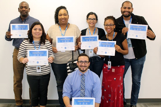 Eight graduate from Brightway’s Service Center training program