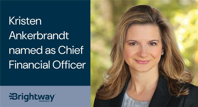 Brightway Insurance Names Kristen Ankerbrandt as Chief Financial Officer